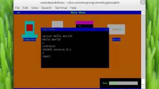 My OS created with java