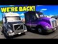 OB & I Are Back Driving DANGEROUSLY on The Highway in American Truck Sim!