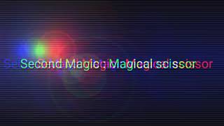 magical scissor || magic video || drawing shorts || #magic