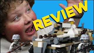 The Omaha Bricks Sd.Kfz 251/1 Winter Camouflage instructions review (This is awesome!!!)