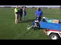 valspar field marking demo with graco linelazer 3400