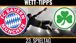 Bayern München - Greuther Fürth ⚽️ Bundesliga Prognose & Wett-Tipps 23. Spieltag 2021/2022 #shorts