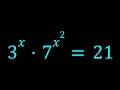 A Cool Exponential Equation | Math Olympiads