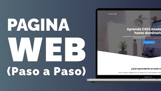 🚀 COMO Crear una PAGINA WEB con ( HTML + CSS & JS ) | PASO A PASO 2024