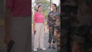 ഡബിൾ റോൾ ശോഭ ആർമി🇮🇳❤️ #shortvideo #funny #trending #army