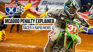 Why Cameron McAdoo & Jason Anderson were penalized | Racer X Rapid News