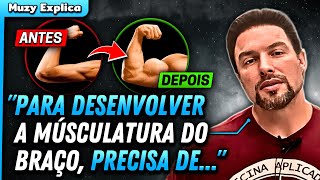 DICA ESSENCIAL PARA DESENVOLVER SEUS BRAÇOS | Muzy Explica