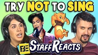 TRY NOT TO SING CHALLENGE #2 (ft. FBE Staff)