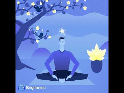 Focus on the Brightmind meditation app