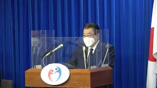 Press Conference on Mar 25 2022 【厚生労働省】厚生労働大臣記者会見（2022年3月25日）