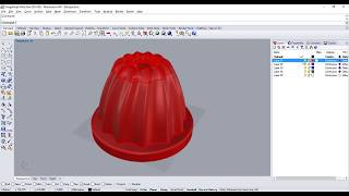 Creating a Kougelopf Mold in Rhino 6