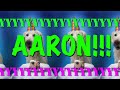 HAPPY BIRTHDAY AARON! - EPIC Happy Birthday Song