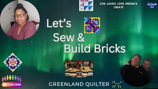 Who Wants to Build Lego's \u0026 Sew Quilt Blocks? EP02 #sewing  #lego #diy  #quilting  #lego  #create