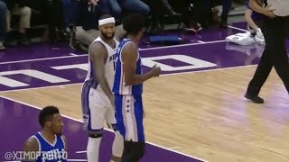 DeMarcus Cousins & Joel Embiid Engage in Ass slapping