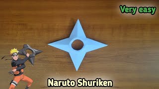 How To Make A Paper Ninja Star (4 Pointed) | Origami Shuriken