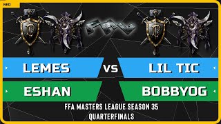 WC3 - 4 Player FFA Quarterfinal - FFA Masters League Season 35