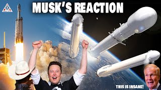 SpaceX Falcon Heavy Launch Shocked NASA Scientists & Astronauts! Elon's Reaction...