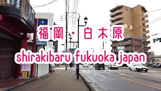 FUKUOKA WALK 【福岡散策】西鉄天神大牟田線・白木原駅 Fukuoka Nishitetsu Shirakibaru 2019.12