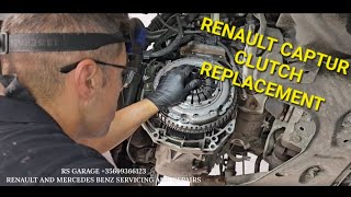 Clutch replacement on a Renault Captur 2015