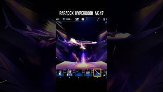 Paradox Hyperbook Ak 47 Test 🔥 Ak47 Paradox Enforcer Skin | Hyperbook Ring Event #srikantaff