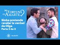 Mi fortuna es amarte 2/3: Vicente enfrenta a Sinba por ser el culpable de sus desgracias | C-84