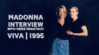 Madonna: Rare Interview with Heike Makatsch | Viva (1995)