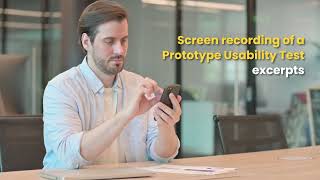Screen Recording Excerpt from a Live Prototype Usability Test (2)