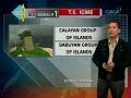 saksi bagyong igme at bagyong julian patuloy ang hatakan sa hilaga ng bansa