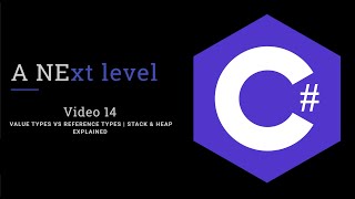 C# video 14 – Value Types vs Reference Types | Stack & Heap Explained