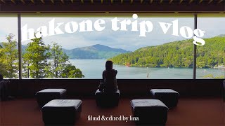 Japanese couple's Hakone travel vlog