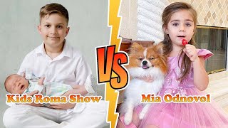 Kids Roma Show VS Mia Odnovol (Nastya Artem Mia) Transformation 👑 New Stars From Baby To 2023