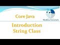 Core Java 76 - Introduction To String Class