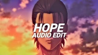 Hope - XXXTENTACION 『edit audio』