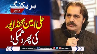 PTI Ready for Negotiation | CM KP Ali Amin Gandapur Warns Govt | SAMAA TV