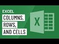 Excel: Modifying Columns, Rows, and Cells