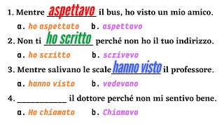 Italian choose between PASSATO PROSSIMO and IMPERFETTO | Sono stato/ero | Learn italian free lessons