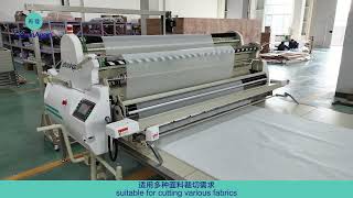 Automatic spreader machine for woven \u0026 knitting fabric