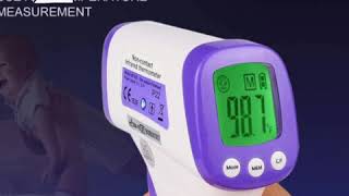 Infrared Thermometer for Adults Non Contact Forehead Thermometer with Fever Alarm