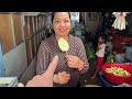 roadside cambodian street food in phnom penh city cambodia