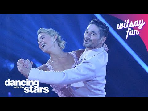 Amanda Kloots And Alan Bersten Foxtrot (Week 2) | Dancing With The ...