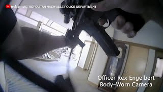 Nashville shooting: Bodycam video shows moment officers take down shooter