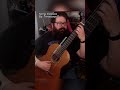 classico day 139 august 11 2023 @tenaciousd shorts classicalguitar tenaciousd