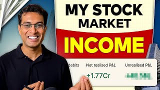 Revealing my 3 year STOCK MARKET INCOME with PROOF | SEBI license