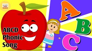 ABCD Phonic Song || Abcd Song || Abcd Rhyme for kids #kidslearning #kidsongs #kids #learning #song