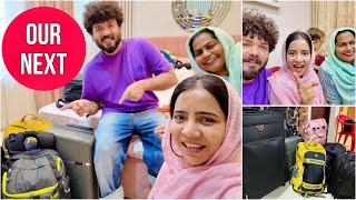 Bag packing Vlog For International Trip 🥰 | Mashura | Basheer Bashi | Suhana