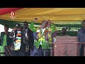 President Mnangagwa dancing to kutonga kwaro gamba at Vapositora for ED
