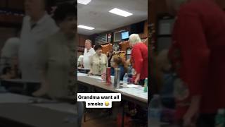 This grandma is definitely from the streetz lmfao 🤣 #funny #explore #youtubeshorts #comedy #reels