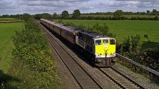 082 \u0026 MK3s on 1625 Dublin Heuston-Waterford at Kearneystown Bridge 23-September-2008.