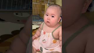 小可愛😍#baby #人類幼崽 #cute #funnybaby #funny #萌寶 #cute baby #萌娃 #搞笑 #可愛 #可愛い