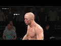 ufc4 온라인 랭킹모드 첫 배치고사 5게임 ps4 pro _현진